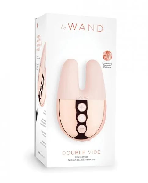 Le Wand Vibrators Le Wand Double Vibe Rose Gold