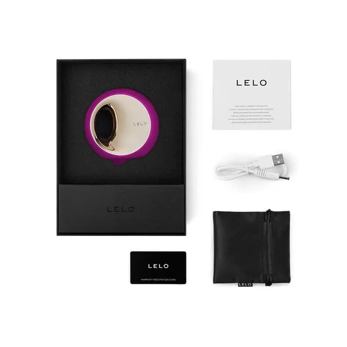 Lelo ORA Stimolatore simulatore di lingua Deep Rose Lelo Vibrators