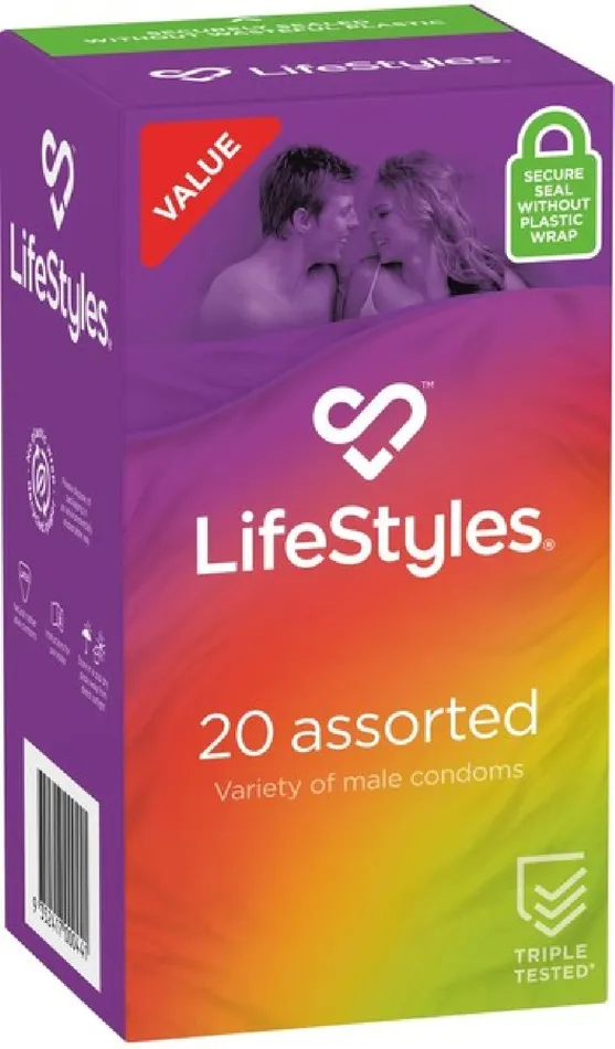 LifeStyles Vibrators Assorted 20s