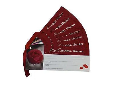 Lovetwoo Love Vouchers Blank Novelty Gift Cards for you to Complete Vibrators