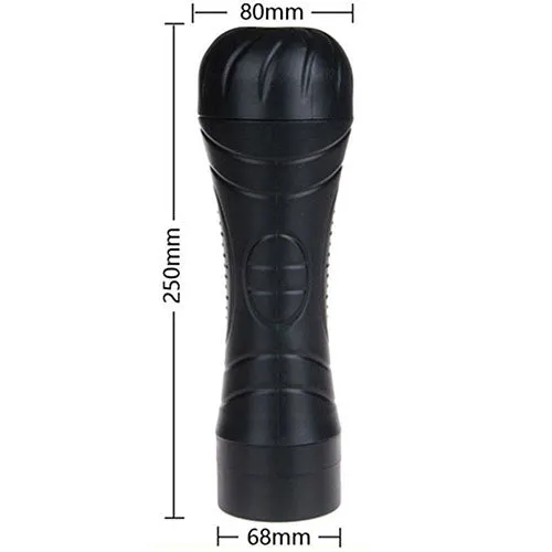 Lovetwoo Male Sex Toys Vibrating Male Masturbator Flesh Cup Sex Toys for Men PLUS free lube AND flesh Shower attachment