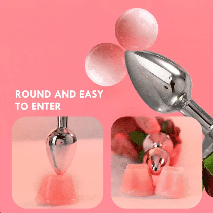 Male Masturbator Rose Anal Plug OOTYEMO Male Sex Toys