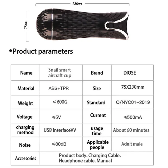 Male Penis Exerciser OOTYEMO Male Sex Toys