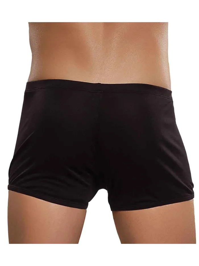 Male Power Anal Tuxedo Boxer Novelty Underwear Black