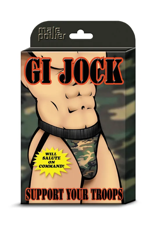 Male Power Vibrators GI Jock Novelty Underwear