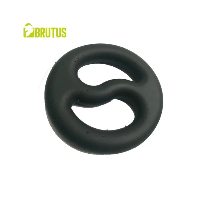 Male Sex Toys Brutus Brutus Yin Yang Silicone Cock and Ball Duo Ring