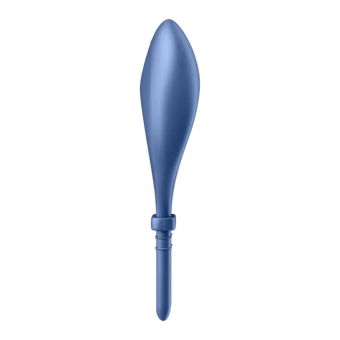 Male Sex Toys Bullseye Vibrating App Cock Ring Blue Satisfyer