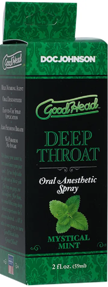 Male Sex Toys Deep Throat Spray Multiple Flavours Doc Johnson