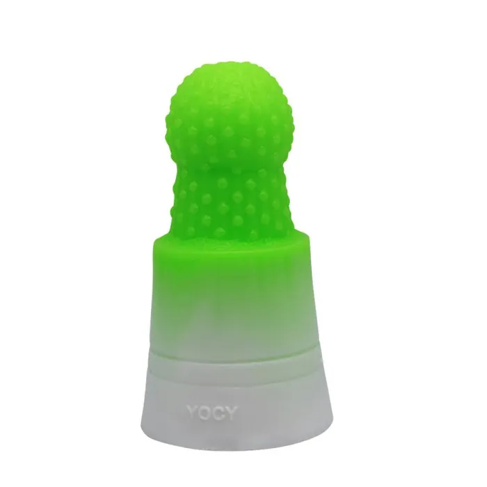 Male Sex Toys FAAK Prickly Pear Anal Plug Green