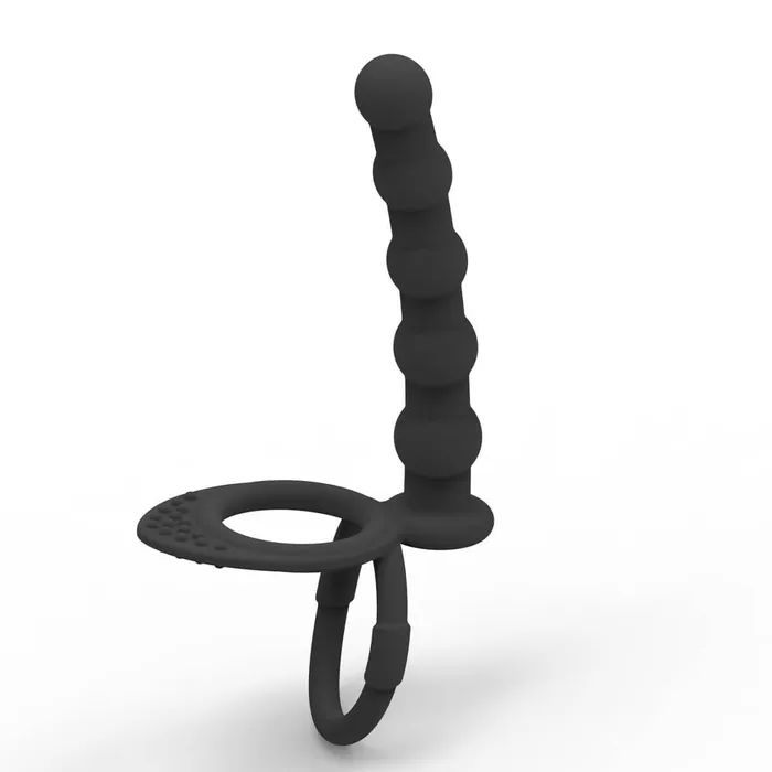 Male Sex Toys OOTYEMO Double Ring Pull Bead Lock Fine Ring