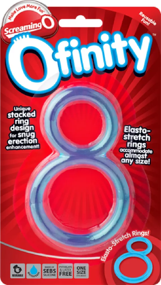 Male Sex Toys Screaming O Ofinity Double Erection Ring Multiple Colours