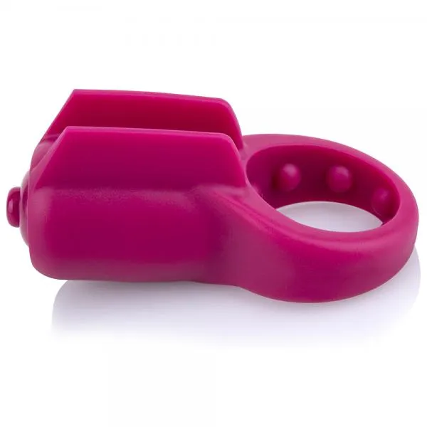 Male Sex Toys Screaming O Primo Minx Merlot Purple Vibrating Ring With Fins