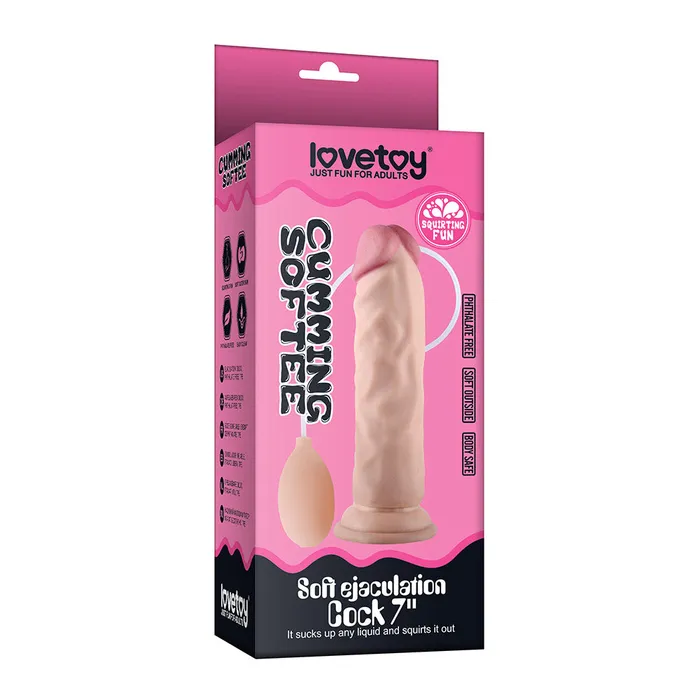 Male Sex Toys Soft Ejaculation Cock With Ball 85in Lovetoy