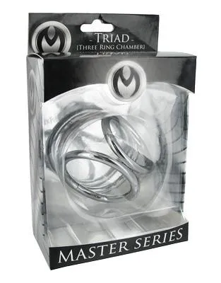 Male Sex Toys The Triad Chamber Cock And Ball Ring Medium Master Series