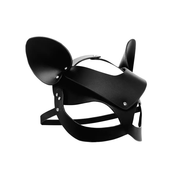 Master Series Restraints Bad Kitten Leather Cat Mask