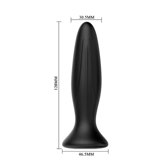 Mr Play Vibrating Anal Plug Black Pretty Love Anal