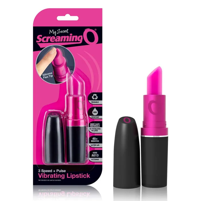 My Secret Screaming O Vibrating Lipstick Lovetwoo Female Sex Toys