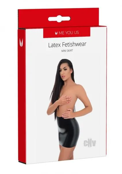 Myu Latex Mini Skirt Sm Black Seductucom Anal