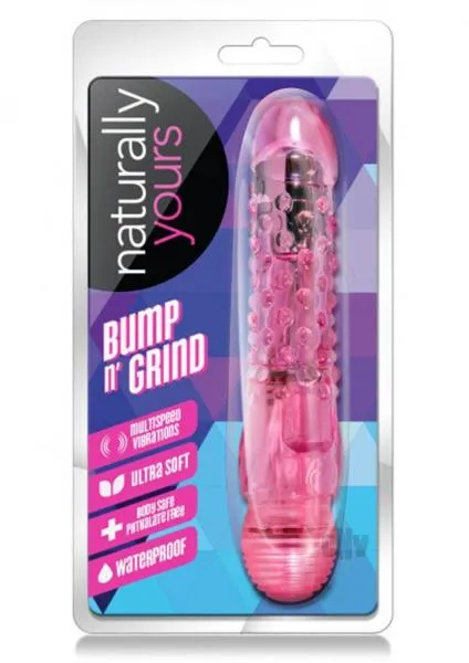 Naturally Yours Bump N Grind Pink Blush Vibrators