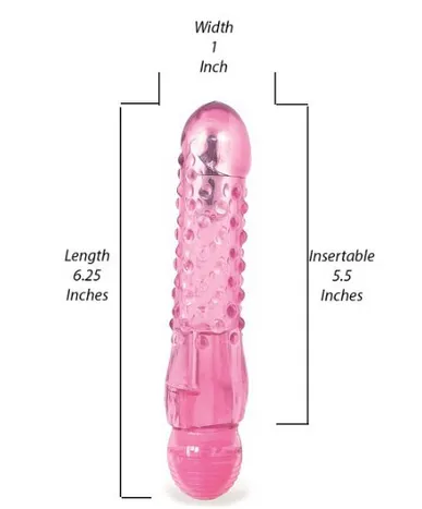 Naturally Yours Bump N Grind Pink Blush Vibrators