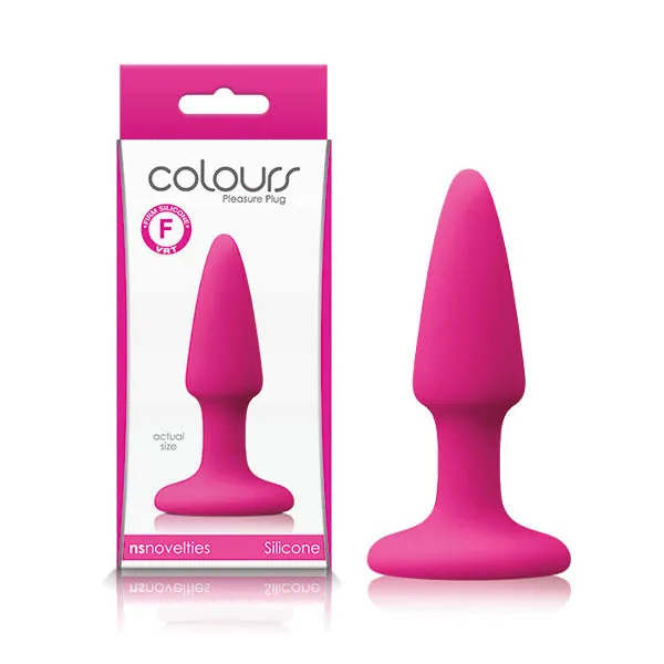 NS Novelties Anal Colours Pleasures Pink Mini Butt Plug