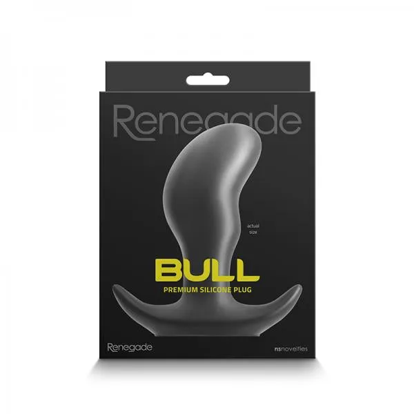 NS Novelties Anal Renegade Bull Anal Plug Black Small