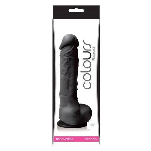 NS Novelties Dildos 5 Inches Silicone Dildo Suction Cup Black