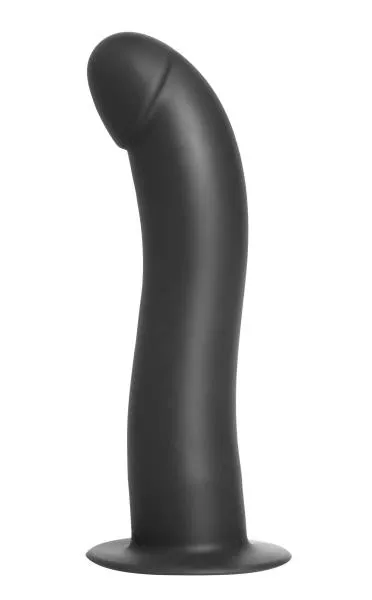 Onyx Vibrating Silicone G Spot Dildo Black Strap U Female Sex Toys