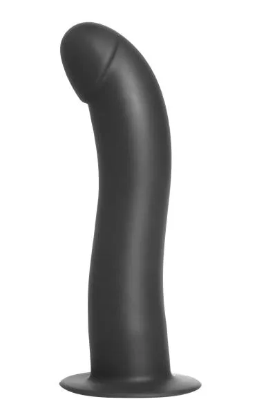 Onyx Vibrating Silicone G Spot Dildo Black Strap U Female Sex Toys