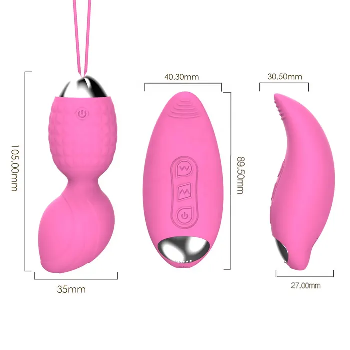 OOTYEMO Dildos Vibrating Clit Love Balls