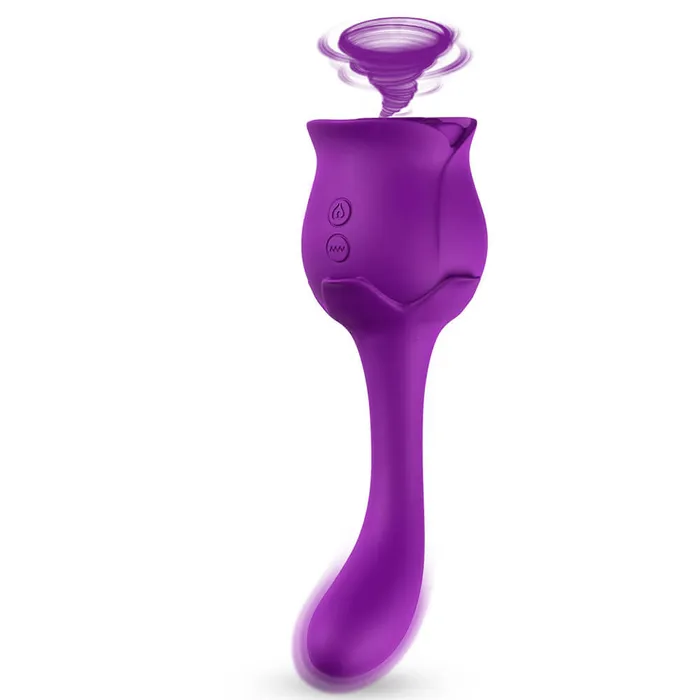 OOTYEMO Vibrators Rose Bouncer Sucks Teaser Vibrator