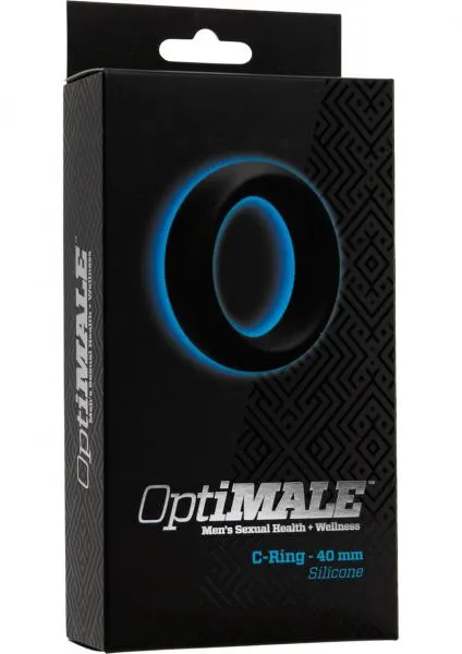 Optimale C Ring Thick 40mm Black Doc Johnson Anal