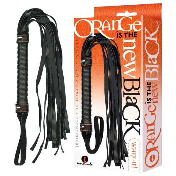 Orange Is The New Black Whipit Black Flogger Whip Icon Brands Anal