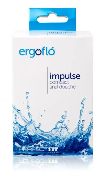 Perfect Fit Anal Ergoflo Impulse Black Anal Douche