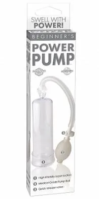 Pipedream Anal Beginners Power Pump Clear