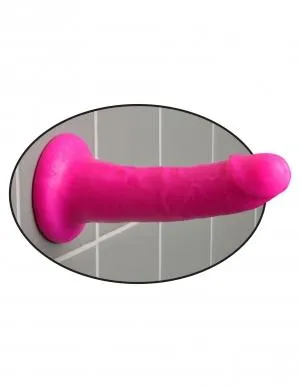 Pipedream Dildos Dillio 6 Inches Slim Pink Dildo