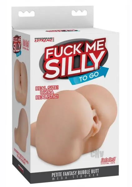 Pipedream Male Sex Toys FCk Me Silly To Go Petite Fantasy Bubble Butt Mega Stroker