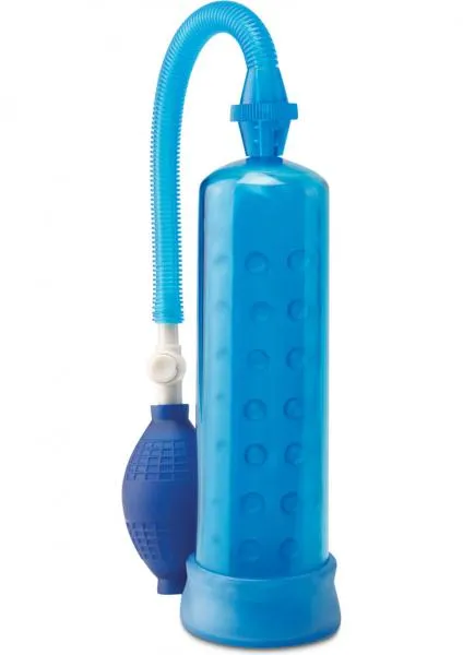 Pipedream Pump Worx Silicone Power Pump Blue Male Sex Toys