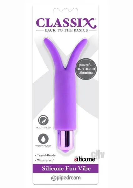 Pipedream Silicone Fun Vibe Purple Vibrators