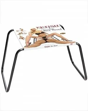 Pipedream The Incredible Sex Stool Metal Black Anal