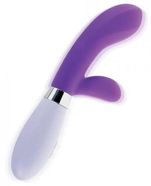 Pipedream Vibrators Classix Silicone G Spot Rabbit Style Vibrator Purple