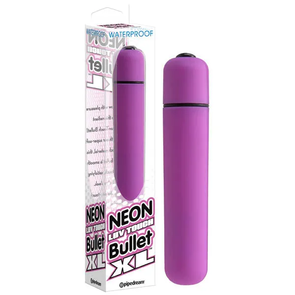 Pipedream Vibrators Neon Luv Touch Bullet Xl Purple 83 cm 325 Bullet