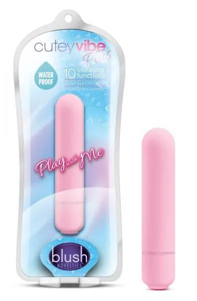 Play With Me Vibrators Cutey Vibe 10 Speed Bullet Pink