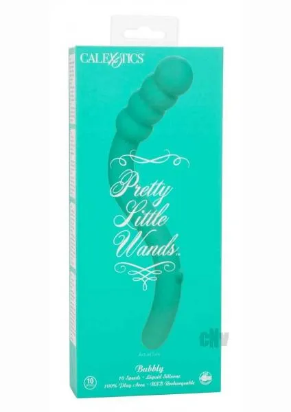 Pretty Little Wands Bubbly Aqua Seductucom Vibrators