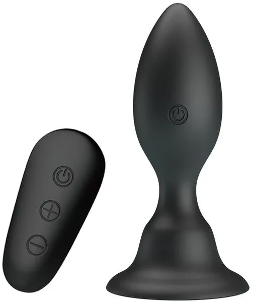 Pretty Love Anal Mr Play Vibrating Anal Plug Black