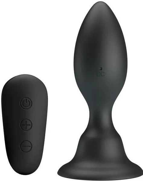 Pretty Love Anal Mr Play Vibrating Anal Plug Black