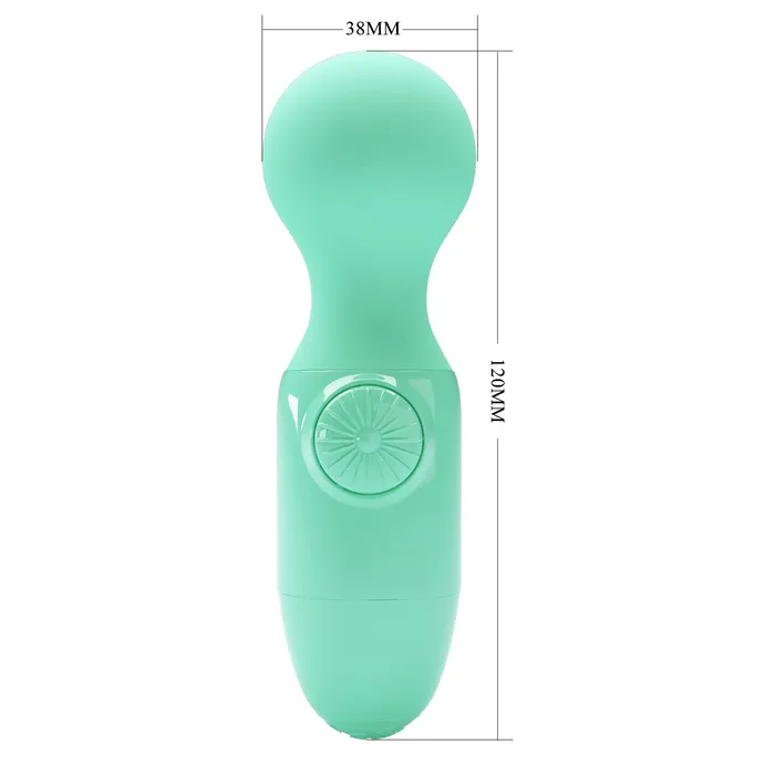 Pretty Love Female Sex Toys Little Cutie Mini Massager Mini Stick Light Green