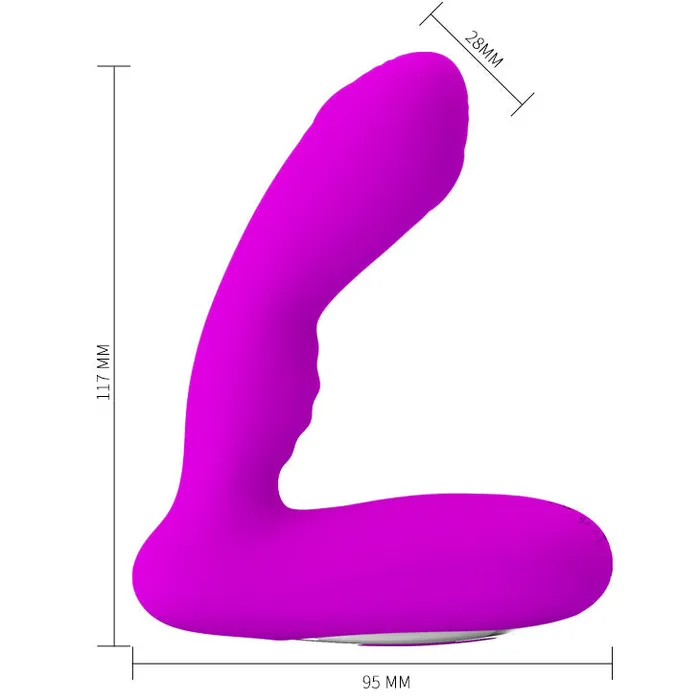 Pretty Love Pulse Wave Prostate Vibrator Piper Purple Vibrators