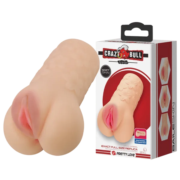 Pretty Love Scarlet Flesh Dildos