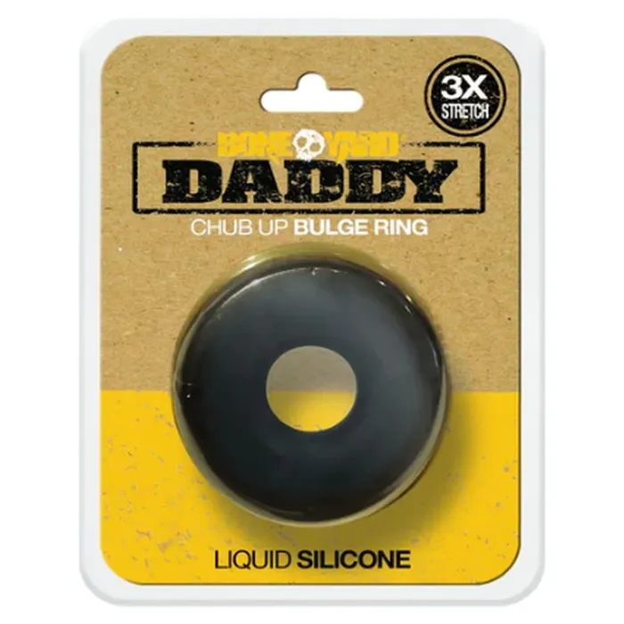 Rascal Boneyard Daddy Silicone Ring Black Anal